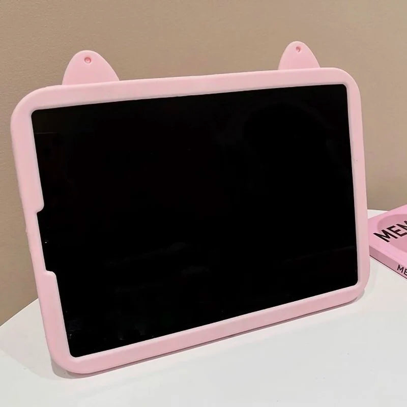 iPad 3d Kitten Pink Case