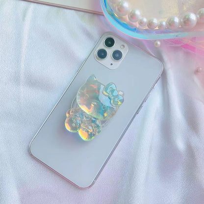 Kitty Holographic Phone Grip
