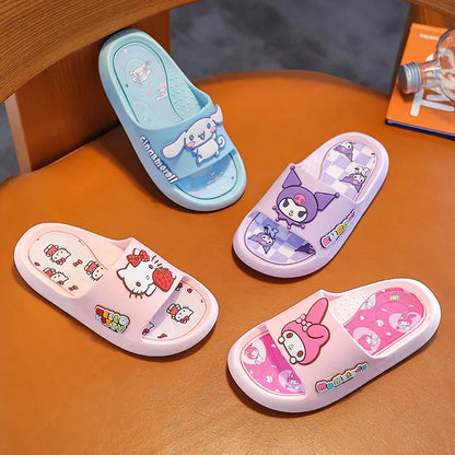 Kawaii Cartoon Kitty Slippers
