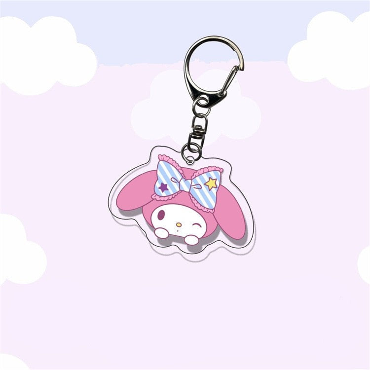 Cartoon Acrylic Keychain