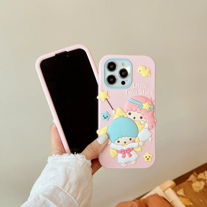 Twin Stars iPhone Case