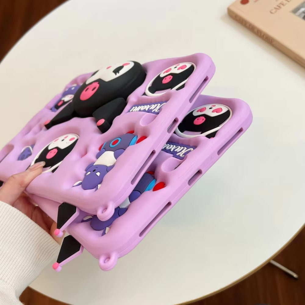 iPad 3d Kitten Pink Case