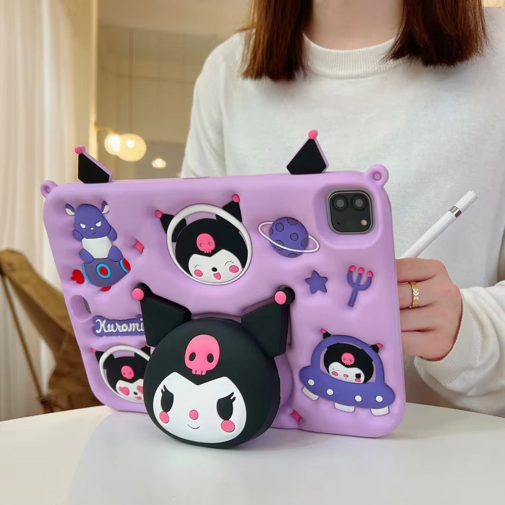 iPad 3d Kitten Pink Case
