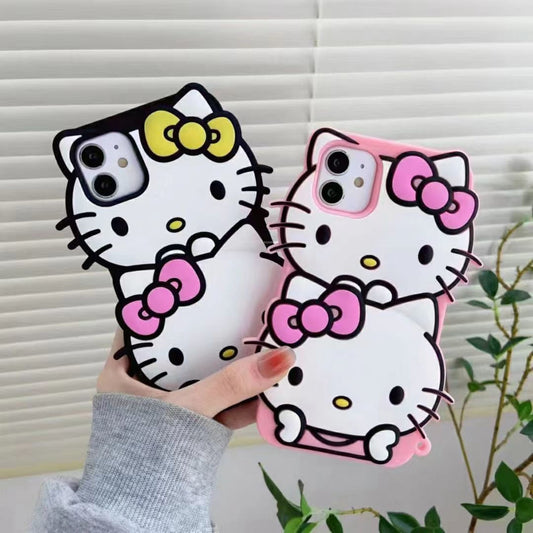 Double Kitty Bulky iPhone Case