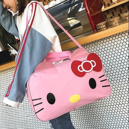 Kitty Travel Large Capacity Shoulder Bag