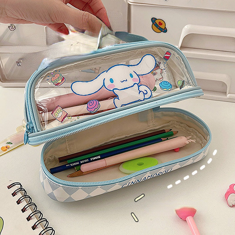 Cartoon Funny Large Pencil Case