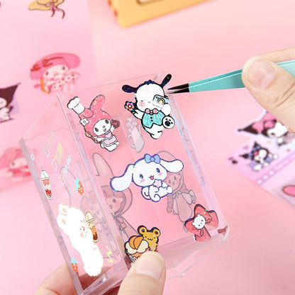 Kawaii-Cartoon-Aufkleber