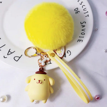 Cartoon Kitty Doll Keychain Pendant
