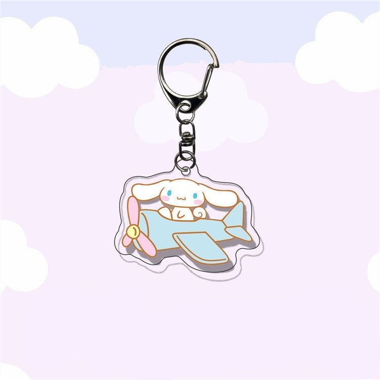 Cartoon Acrylic Keychain