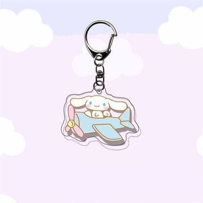 Cartoon Acrylic Keychain