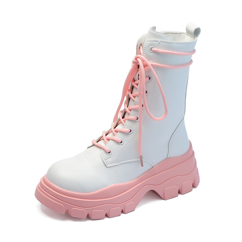 Boots Pastel Combat Warrior