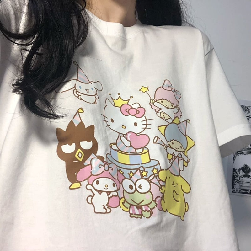 T-shirt Amis de bande dessinée