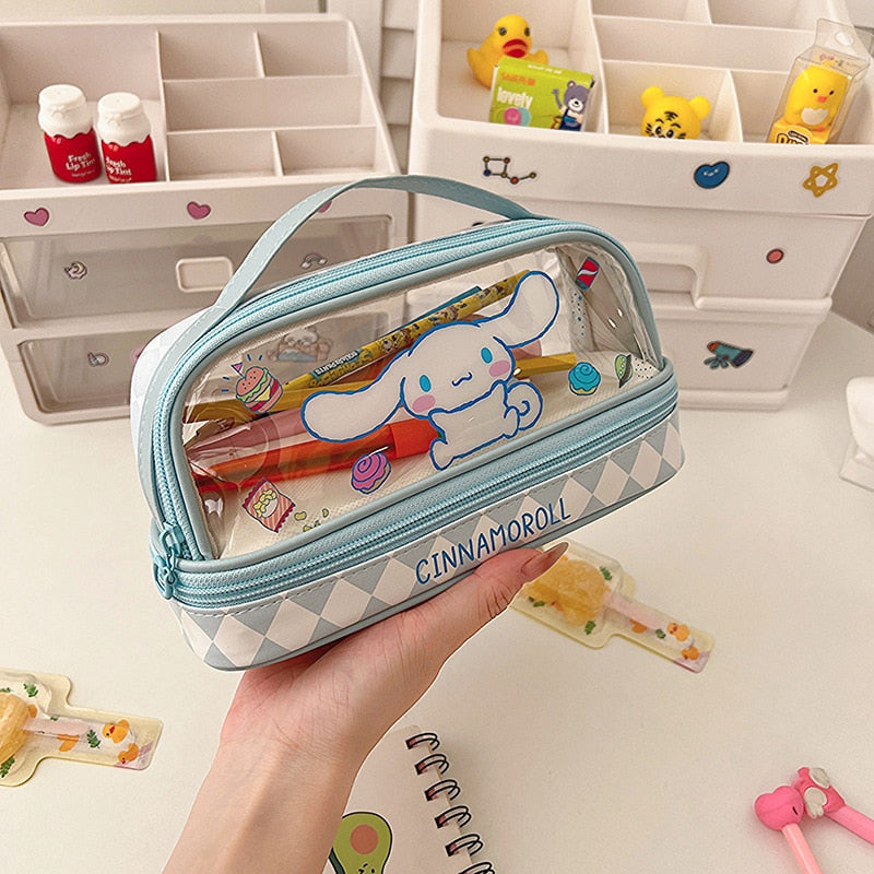 Cartoon Funny Large Pencil Case