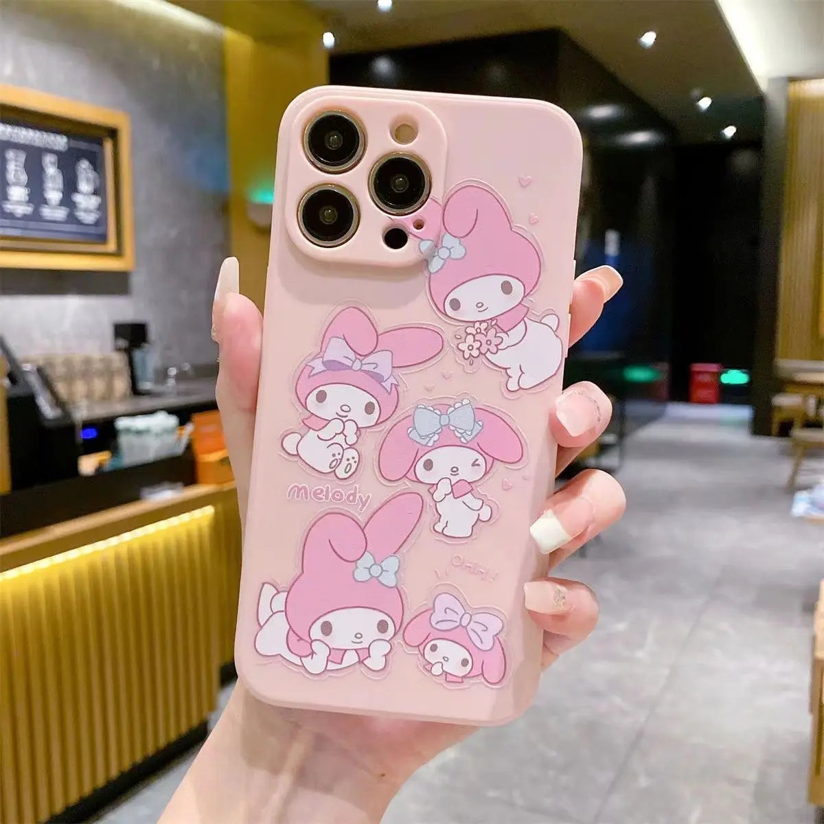 Melo and Kuro iPhone Case