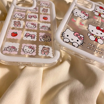 Coque iPhone Strawberry Kitty