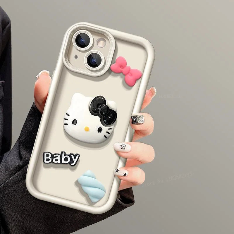 Y2K Kitty Bow Samsung Phone Case