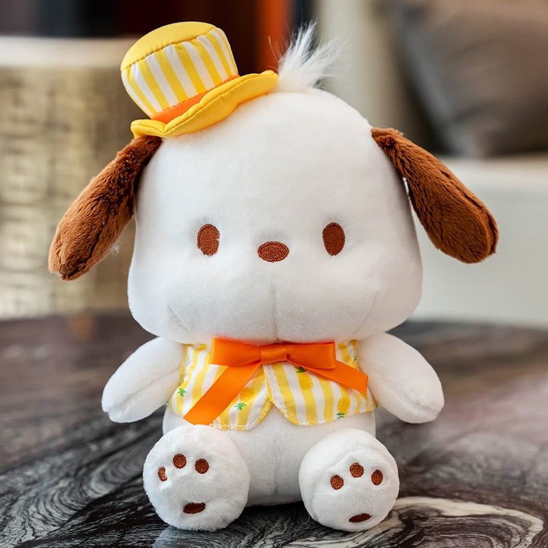 Poupée en peluche lapin Pocha