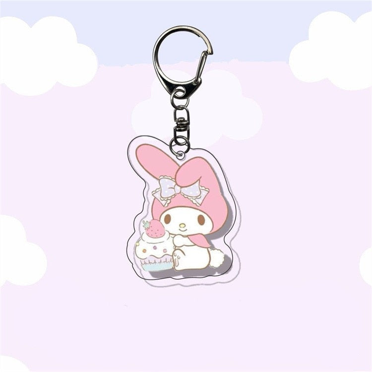 Cartoon Acrylic Keychain