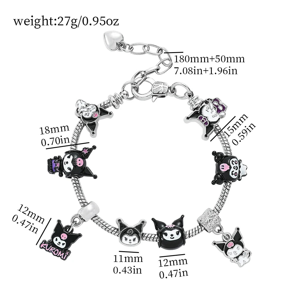Charm Goth Bracelet Pastel