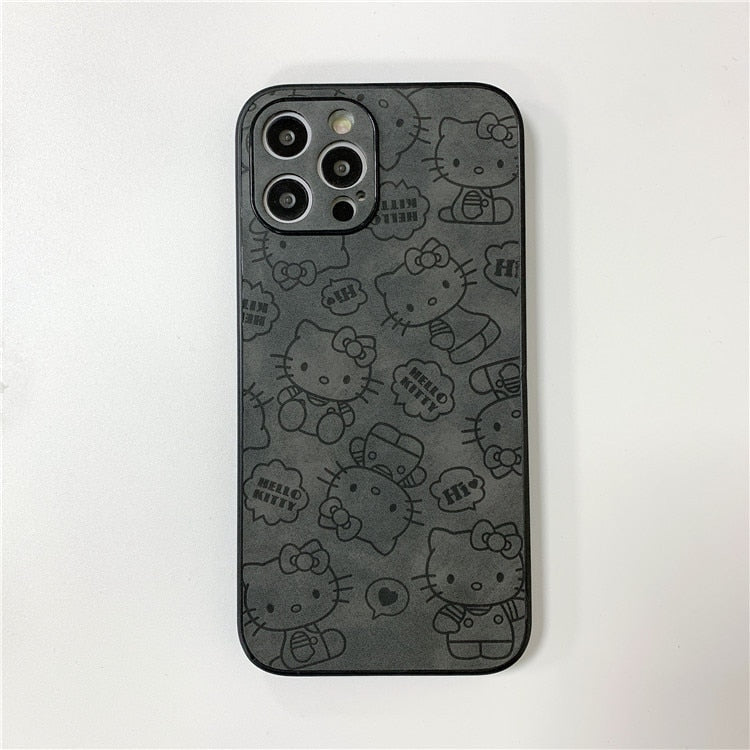 Coque de téléphone à imprimé chaton