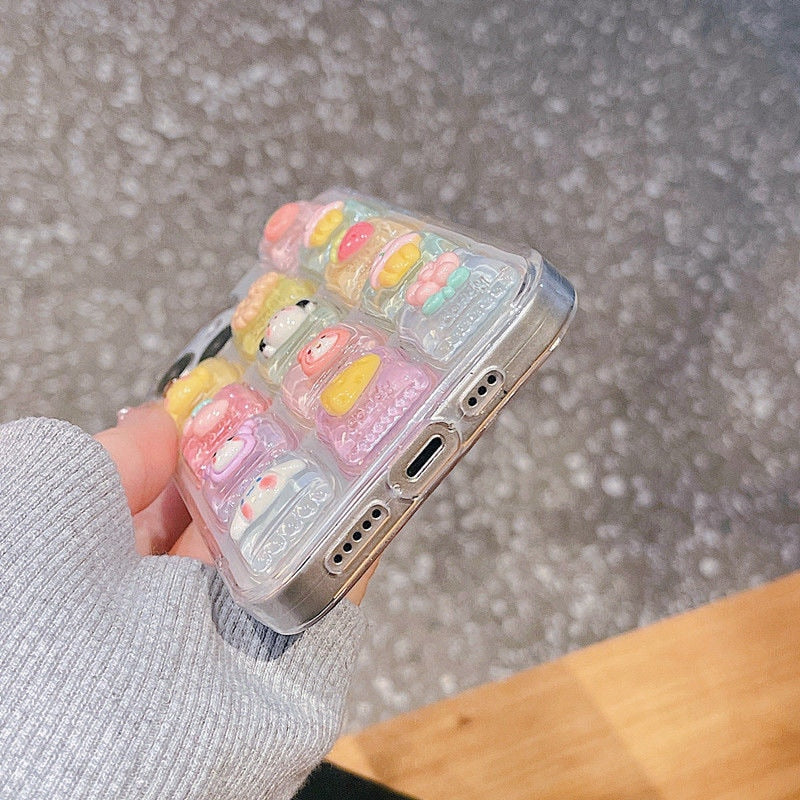 Coque iPhone Cute Friends Candy