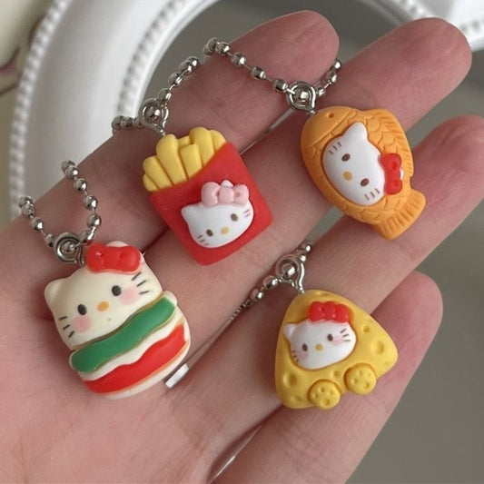Porte-clés Fast-Food Kawaii