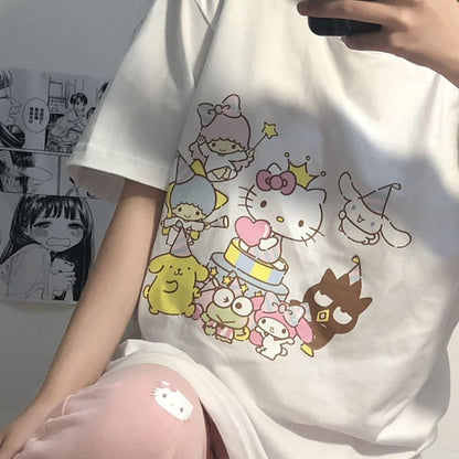 T-shirt Amis de bande dessinée