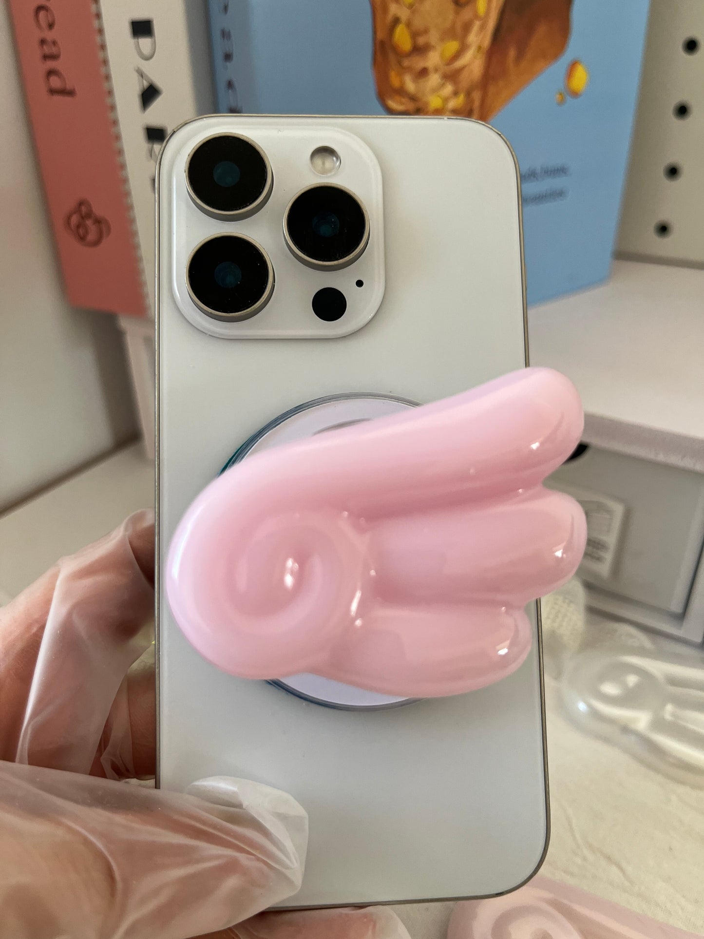 Magnetic Stand Angel Pink Wing