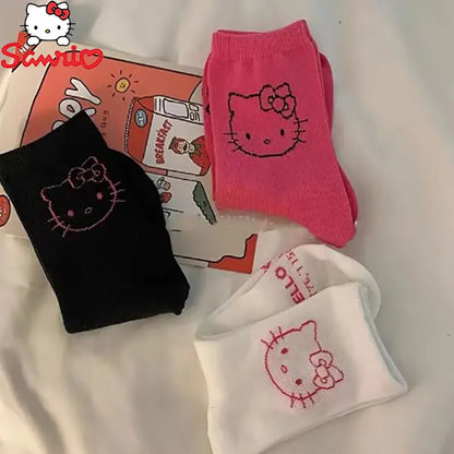 Kawaii Kitty Women Socks