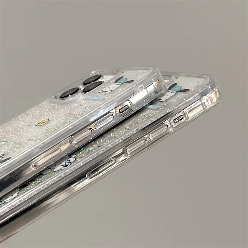 Coque pour iPhone Pocha Sparkly Quicksand