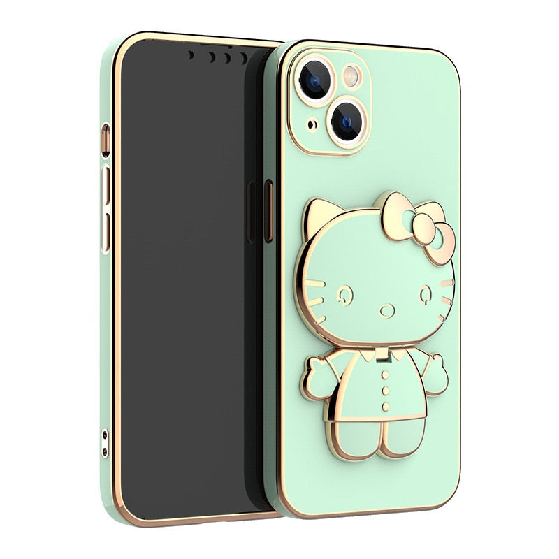 Coque iPhone Chaton avec miroir