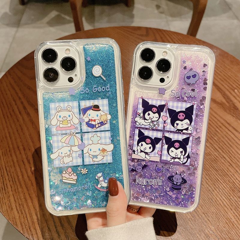 Coque iPhone Kawaii Quicksand