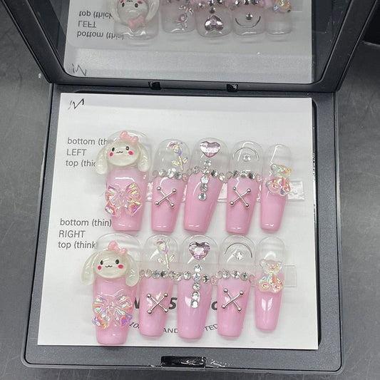 Ongles à coller Cinna Pink