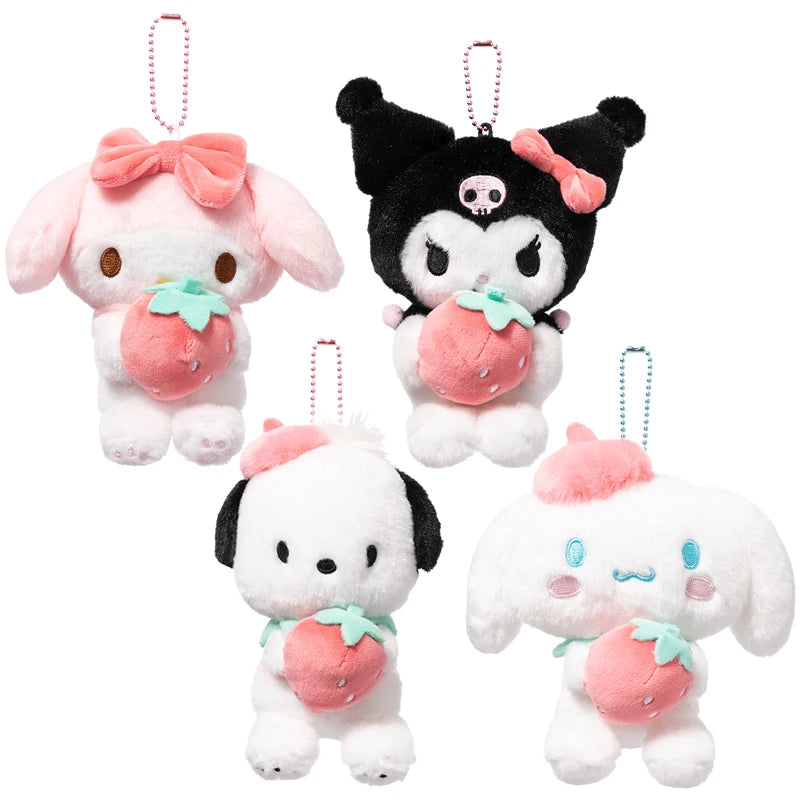 Porte-clés en peluche Strawberry Melo KI444