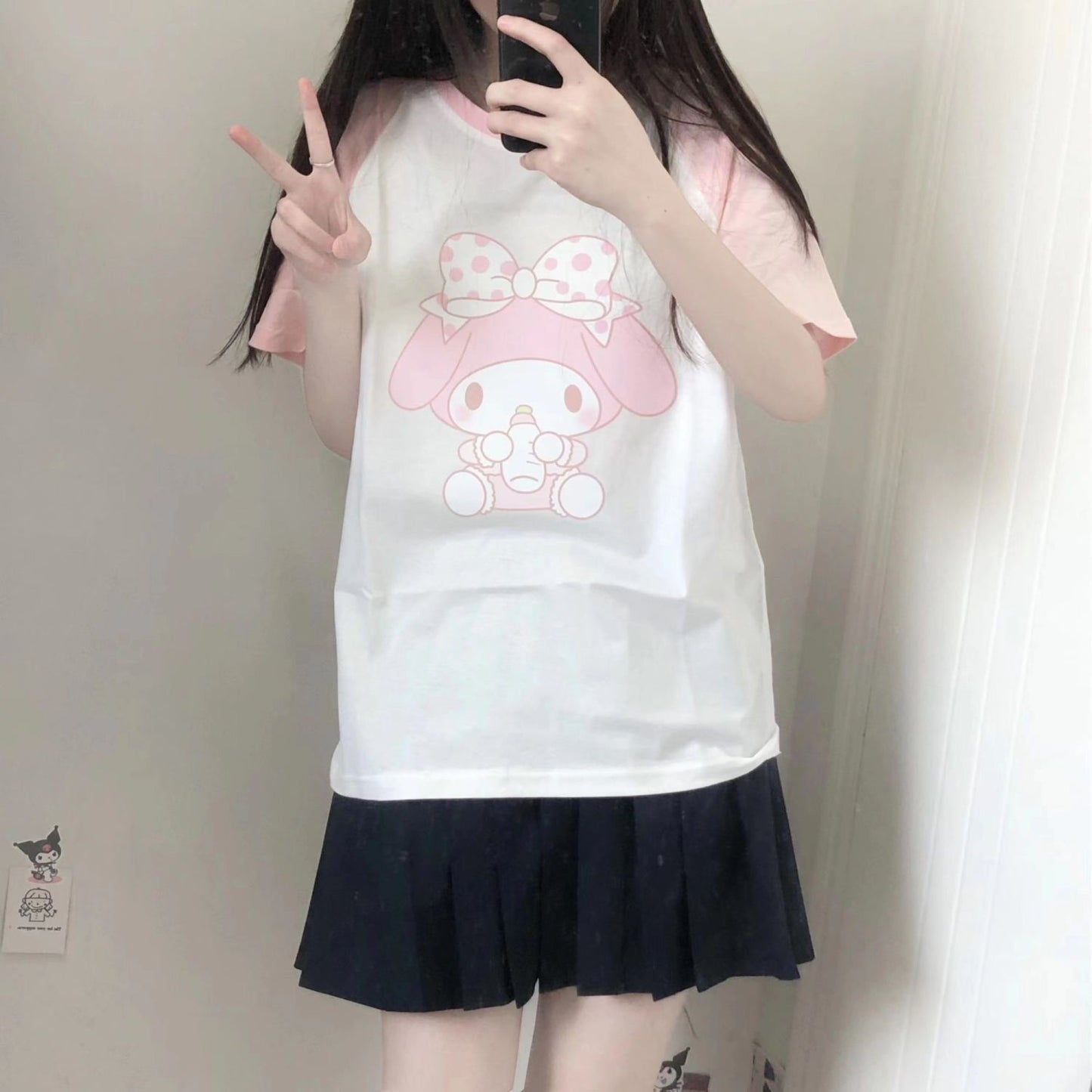 T-shirt rose Sweet Melo SK484