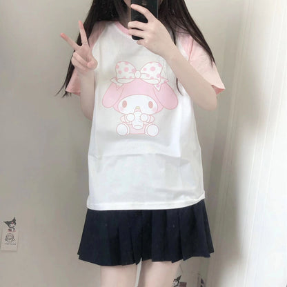 T-shirt rose Sweet Melo SK484