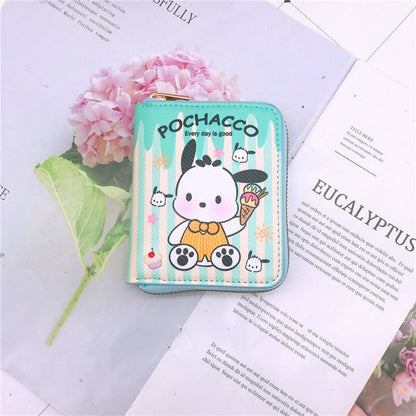 Mini-Geldbörse mit Cartoon-Motiv
