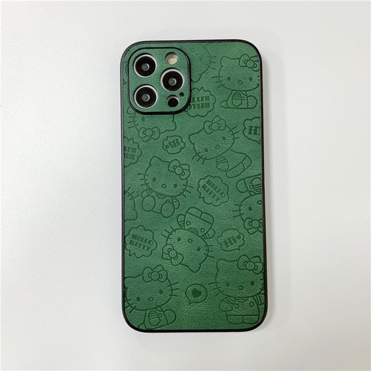 Coque de téléphone à imprimé chaton