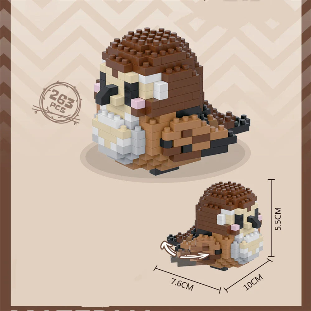 Building Blocks Baby Bird