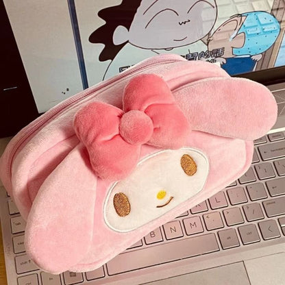 Kawaii Plush Pencil Case