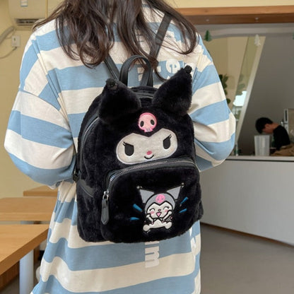 Kawaii Cartoon Plüsch Rucksack