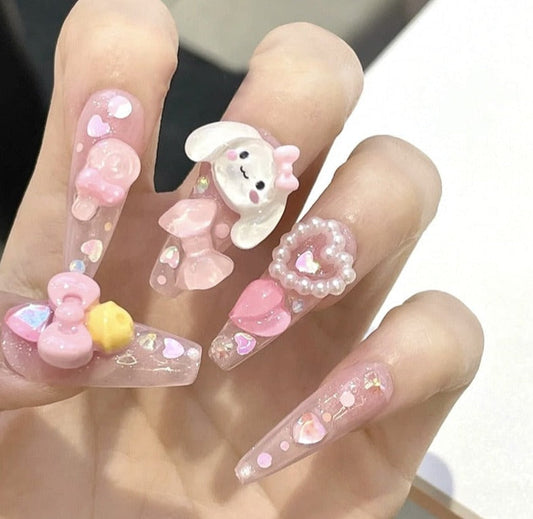 Cute Design Press On Nails