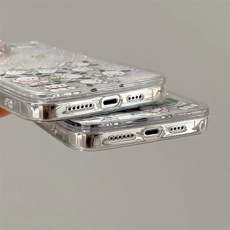 Coque pour iPhone Pocha Sparkly Quicksand