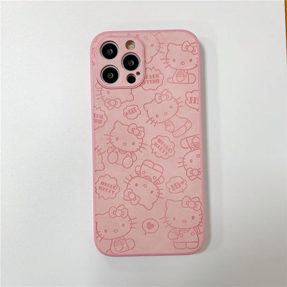 Coque de téléphone à imprimé chaton