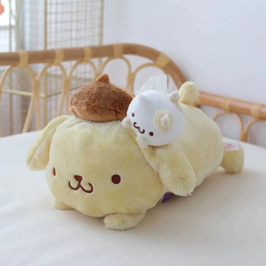 Boîte à mouchoirs à pompon Kawaii