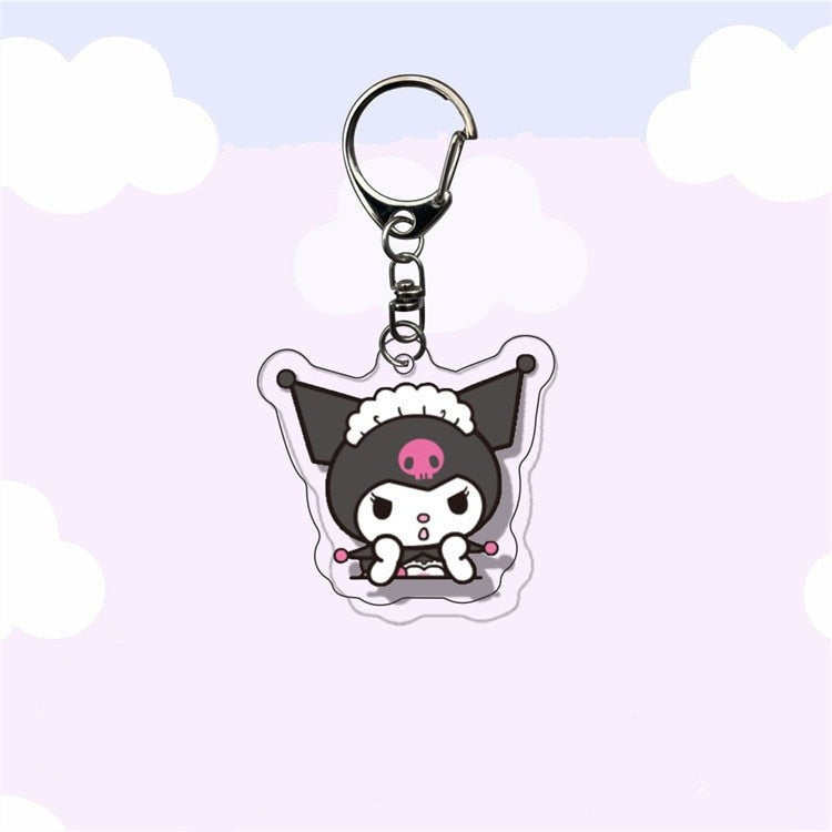 Cartoon Acrylic Keychain