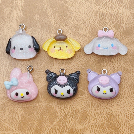 Cartoon Resin Charms