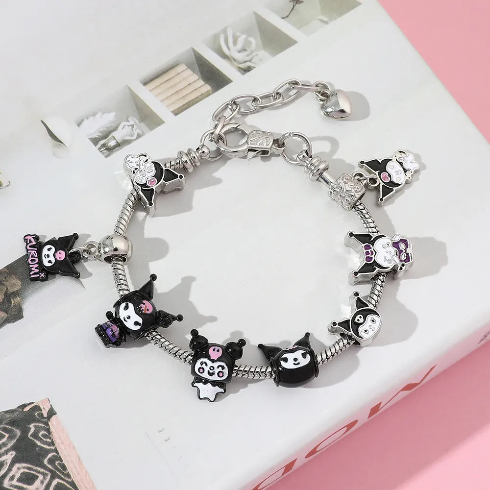 Black Kuro Charm Bracelet