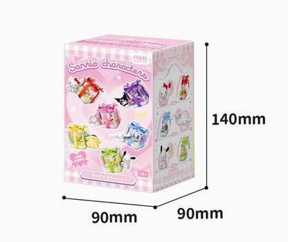 Fingertip Ring box flower star wish building blocks blind box