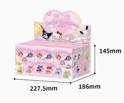 Fingertip Ring box flower star wish building blocks blind box